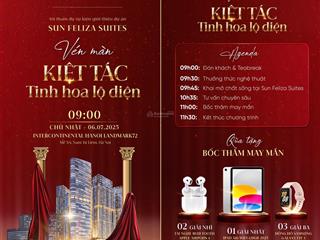 Sun feliza suites  sang trong lòng phố  tĩnh giữa phồn hoa.  0819 184 ***