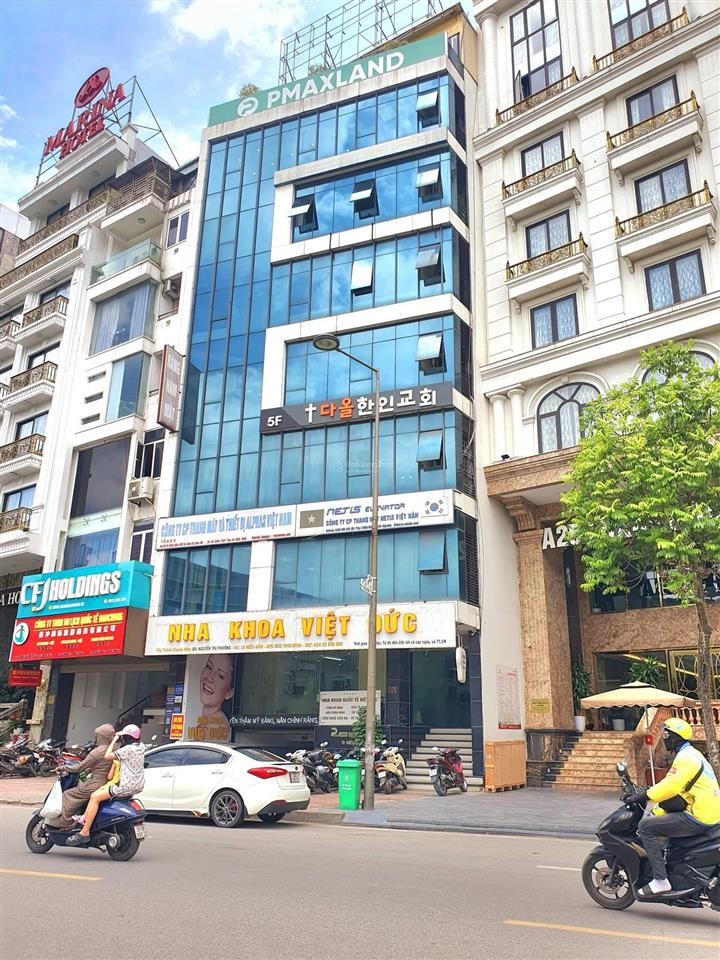 Siêu đẹp, toà nhà phố đỗ nhuận, 100m2, 8 tầng có hầm, vỉa hè, thuê 120 triệu, công viên hoà bình