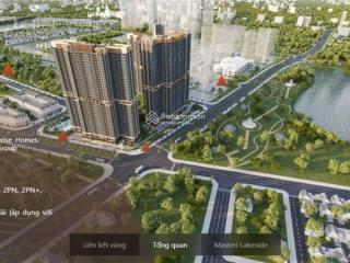 Quỹ độc quyền 2 ngủ, 3 ngủ, masterise lakeside giá bao toàn thị trường, full ck tháng 7