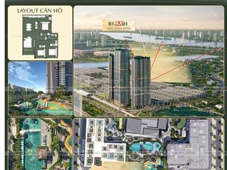 Độc quyền 3 ngủ trục 01 tầng hoa hậu, view sông hồng đáng giá nhất lumière prime hills cổ loa