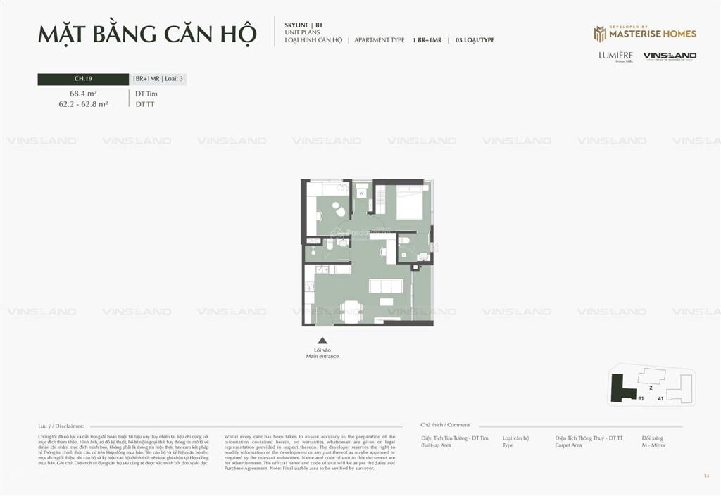 Độc quyền 3 ngủ tầng hoa hậu, cận view sông hồng đáng giá nhất lumière prime hills cổ loa