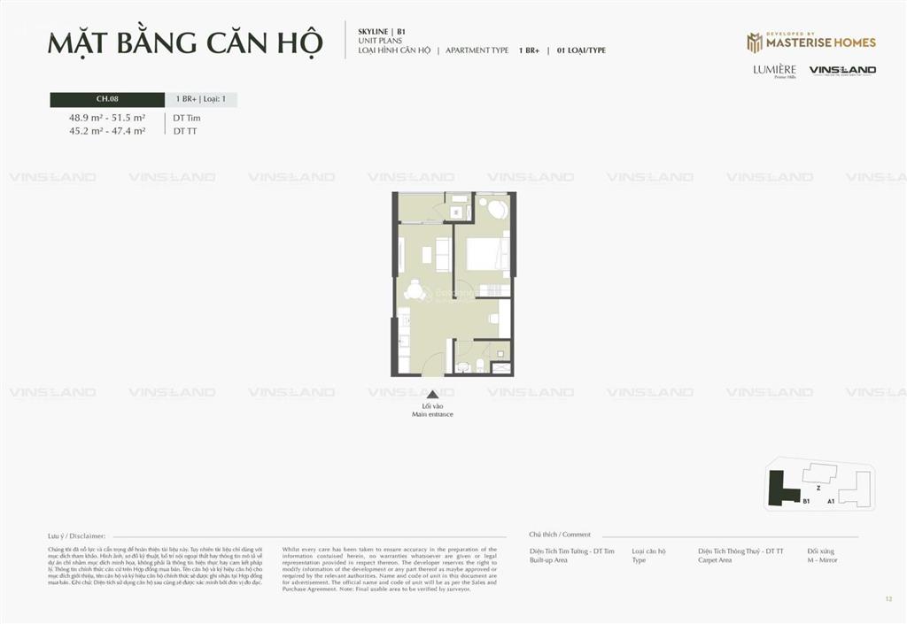 Độc quyền 3 ngủ tầng hoa hậu, cận view sông hồng đáng giá nhất lumière prime hills cổ loa