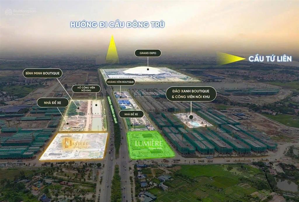 Độc quyền 3 ngủ tầng hoa hậu, cận view sông hồng đáng giá nhất lumière prime hills cổ loa