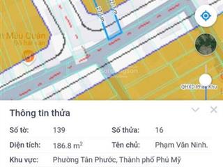 Đất phường tân phước, phú mỹ, hcm