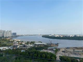 Căn hộ 3 phòng ngủ, nội thất cơ bản giá 19 triệu / tháng. đang trống nhận nhà ngay, view sông sg