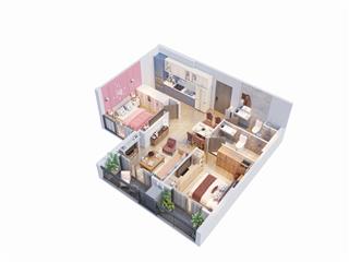 Bán nhanh căn hộ 2pn 2 logia view thoáng tòa paris, giá siêu tốt 3,940 tỷ
