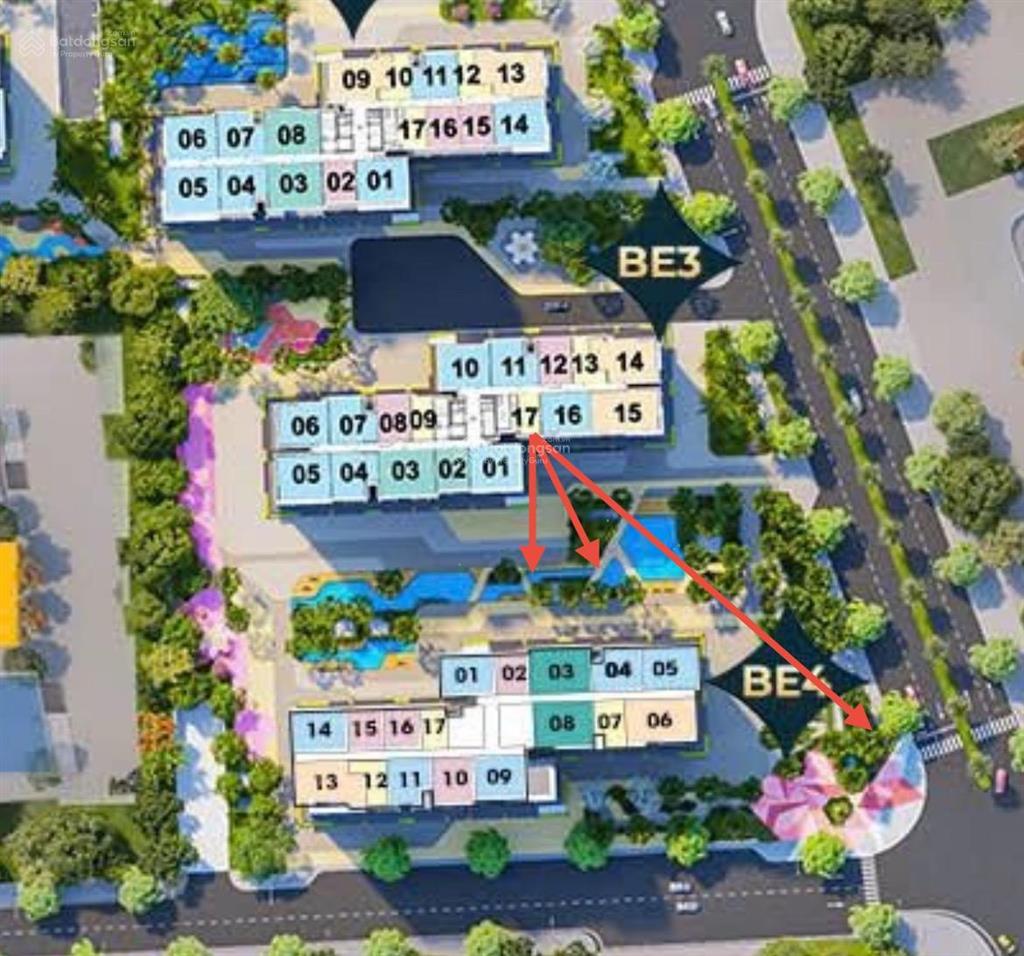 Bán studio 33m² vuông vắn, giá chỉ 2.180 tỷ tiến độ giãn 2 năm, beverly metropolitan