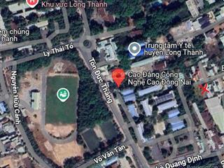 Ra nhanh lô 200m2  2 tỷ 3 đối diện chợ long thành, trung tâm hành chính mới lt, đón đầu vingroup