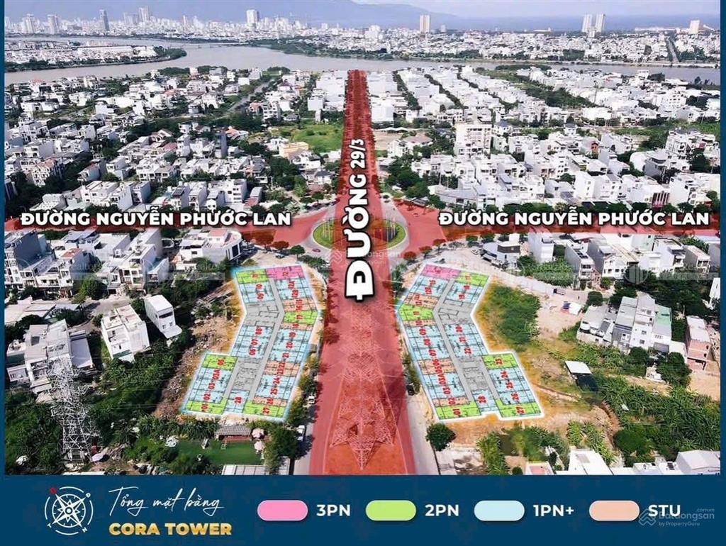 Siêu hot! căn 1br+ dự án cora tower thuộc giỏ hàng vip của cđt sun view pháo hoa, sở hữu với 700tr