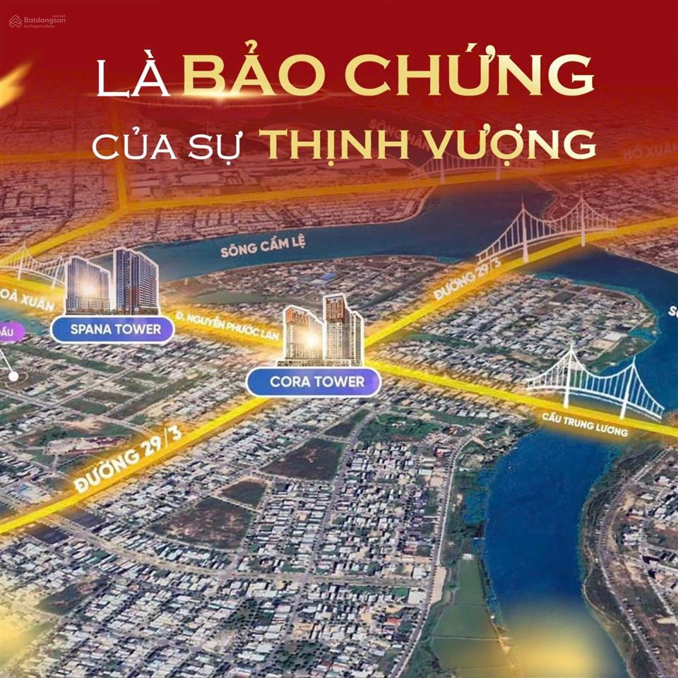 Siêu hot! căn 1br+ dự án cora tower thuộc giỏ hàng vip của cđt sun view pháo hoa, sở hữu với 700tr
