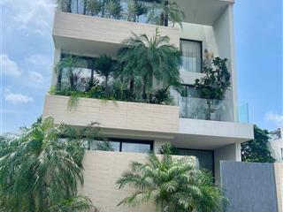 Duy nhất villa thủ thiêm (8 x 20m)  3 lầu  giá 30 tỷ tặng luôn nt cao cấp 6 tỷ!
