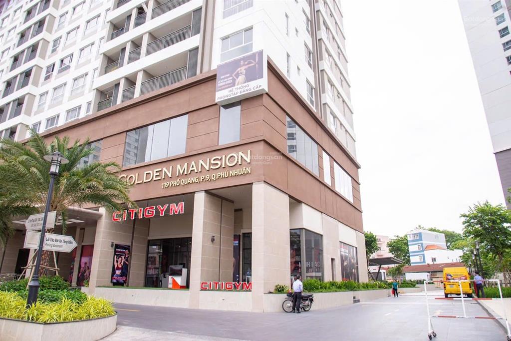 Bán gấp căn hộ golden mansion, 2pn, 2wc, 69m², có nội thất, giá chỉ 4.6 tỷ, lầu cao, 0976 028 ***