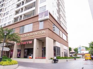 Bán gấp căn hộ golden mansion, 2pn, 2wc, 69m², có nội thất, giá chỉ 4.6 tỷ, lầu cao,  0976 028 ***