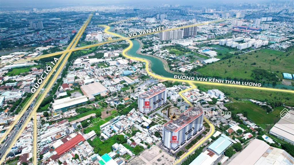 Chỉ 800tr (84m2) 960tr (114m2) sở hữu conic boulevard liền kề võ văn kiệt, ck 17%, tặng nt 160tr