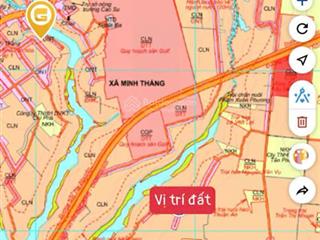Bán đất tại xã minh thắng, 430 triệu, 200m2 nhiều tiện ích