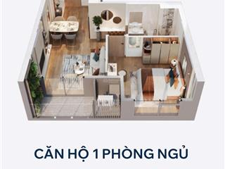 Nhượng lại căn 1pn rẻ hơn thị trường 500tr, 42.4m2 masteri cổ loa giá chỉ 4,2 tỷ, ký hđmb với cđt