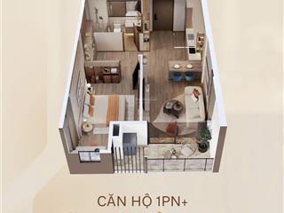 Bán nhanh 1pn+ 45.8m2 trinity vinhomes ocean park 2 hỗ trợ ls 0% đến t6/2027, tiền vốn chỉ 2.3 tỷ