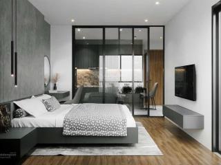 Studio/1pn/2pn full kính,full nội thất nhập khẩu,tone màu xám sang trọng,đỗ oto cách ga metro 10p