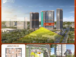 Sót duy nhất 1 căn 2pn giá sốc tại masterise lakeside chỉ 65 triệu/m² = khu s cũ,  0378 823 ***