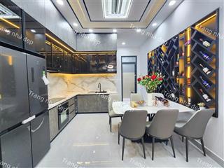 Chỉ 7.45 tỷ nhà 4 tầng xe hơi sát nhà  p. tân mỹ  quận 7  dt 4x16m  4pn  tặng nội thất