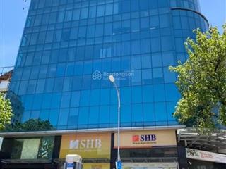 Bán tòa văn phòng lô góc phố huế  530m2 x 9 tầng  doanh thu 30 tỷ/năm