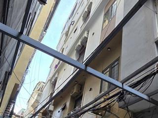 Bán tòa căn hộ dòng tiền hồ trung kính  80m2  6 tầng thang máy  16p dòng tiền 1 tỷ  20.5 tỷ