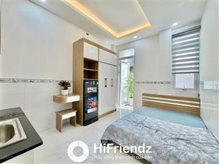 Căn hộ studio ban công q.10 25m2