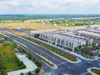 Đất sổ đỏ mặt tiền đường long hậu (40m)