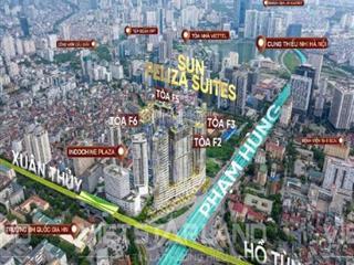 Siêu hiếm 2 căn hộ 2pn giá chỉ 8 tỷ và 4pn giá 18 tỷ ban công đông nam tại sun feliza suites