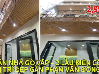 Nhà trương đăng quế p.3 gò vấp cách mặt tiền chỉ 12m giá tốt cho người mua ở