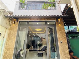 Nhà mới 3,6x15mét gần mặt tiền nguyễn oanh phường 17 gò vấp có pn trệt