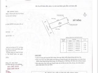 Kẹt tiền bán gấp đất đẹp nguyễn phúc chu p.15 tân bình