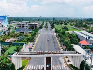 Bán lô đất the solia 100m2 giá 1 tỷ 8 ngay bệnh viện đa khoa tâm anh, bến lức. sổ riêng