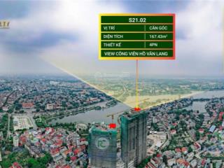 Văn lang sky lake  4pn diện tích 167m2 view hồ văn lang