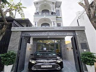 Bán nhà phố xe hơi đậu trong sân  đường ô tô 10 mét, 6 tỷ x  đường có vỉa hè, khu dân trí cao