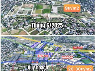 Vip. đất trung tâm phường đông tiến, bám đại lộ đông tây 39m  quốc lộ 45, sát nút giao cao tốc