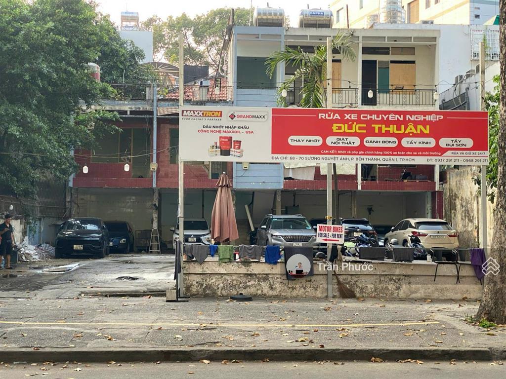 Đất trống số 85 sương nguyệt ánh phường bến thành quận 1. diện tích 20 x 50m (1000m)