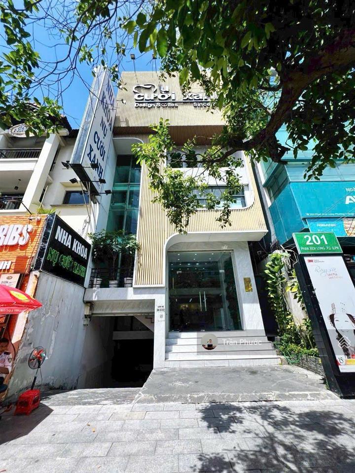 Cho thuê nhà mặt tiền 201 đường phan xích long, phường 2, quận phú nhuận  dt 8m x 18m