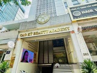 262 nguyễn đình chiểu, p.6, quận 3 diện tích 6m x 20m (120m²) kết cấu hầm + trệt + lửng + 4 lầu