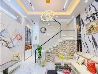 Nhà đẹp ngay chợ 1 trệt 1 lầu 2 phòng ngủ tl đ. nguyễn triệu luật  p. tân tạo  q. bình tân