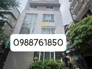 Phân lô lô góc đội cấn 66m 2 mặt tiền  mặt tiền 6.6m, 7 tầng thang máy, ô tô tránh, kinh doanh vp