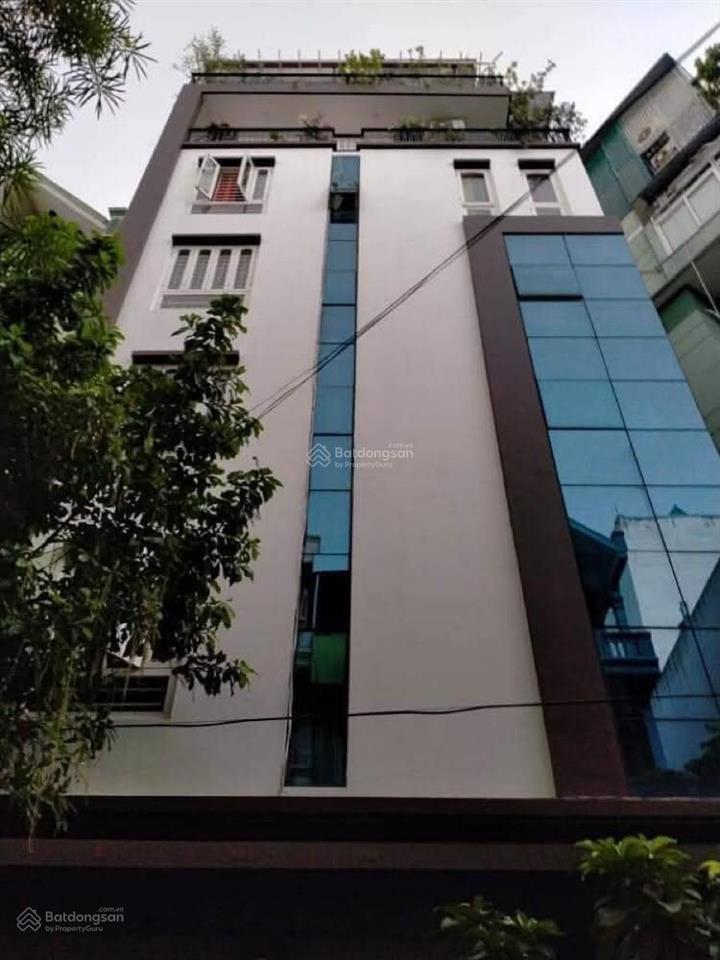 Building vừa ở vừa dòng tiền  hoàng quốc việt 7 tầng thang máy  3 mặt thoáng, 2 ô tô tránh kd