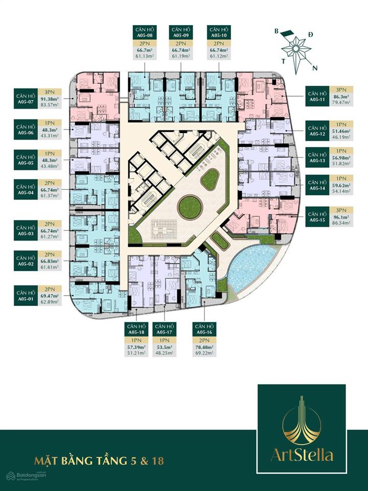 Bán cc artstella, thống nhất, bình thắng, dĩ an, bình dương, 1,6 tỷ, 42m2