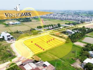 Đất mặt tiền vinhomes  sổ hồng riêng 18,5 triệu/m²