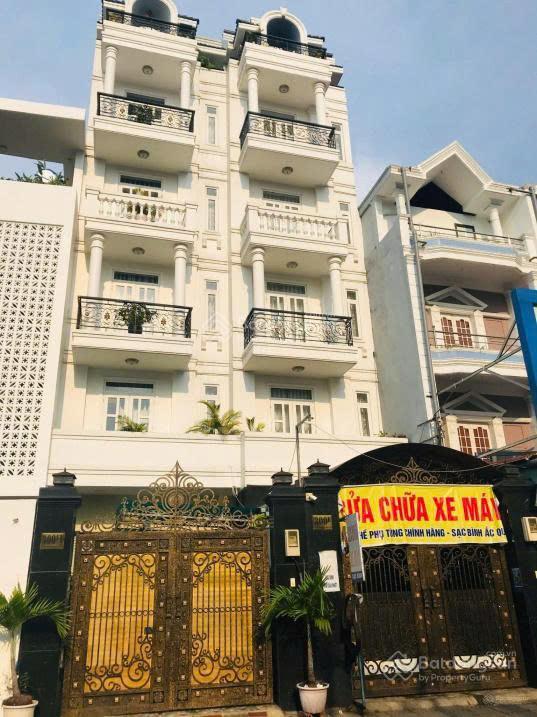 Bán nhà mặt tiền nguyễn văn đậu hầm 5 tầng, 8 phòng, thang máy, full nội thất,4.5x18m giá 22.9tỷ tl