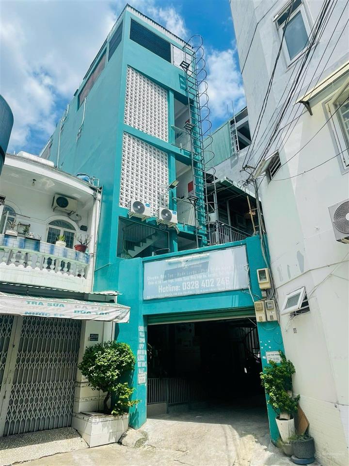 Bán nhà hẻm chdv 5 tầng nguyễn văn đậu, ngay cổng đh văn lang dòng tiền tối ưu 50tr/th, giá 10,5tỷ