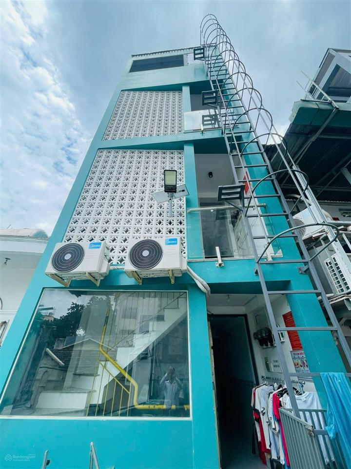 Bán nhà hẻm chdv 5 tầng nguyễn văn đậu, ngay cổng đh văn lang dòng tiền tối ưu 50tr/th, giá 10,5tỷ