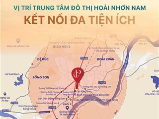 Sở hữu ngay đất nền kđt phúc gia tân, bồng sơn, hoài nhơn booking t9 giảm 3%. sổ hồng từng lô
