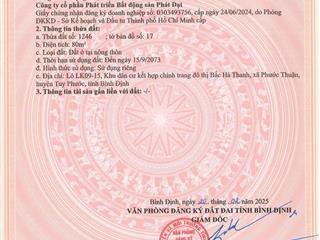 Đất nền quy nhơn iconic khu đô thị bắc hà thanh, sổ đỏ từng lô, đón sóng tăng giá 2025