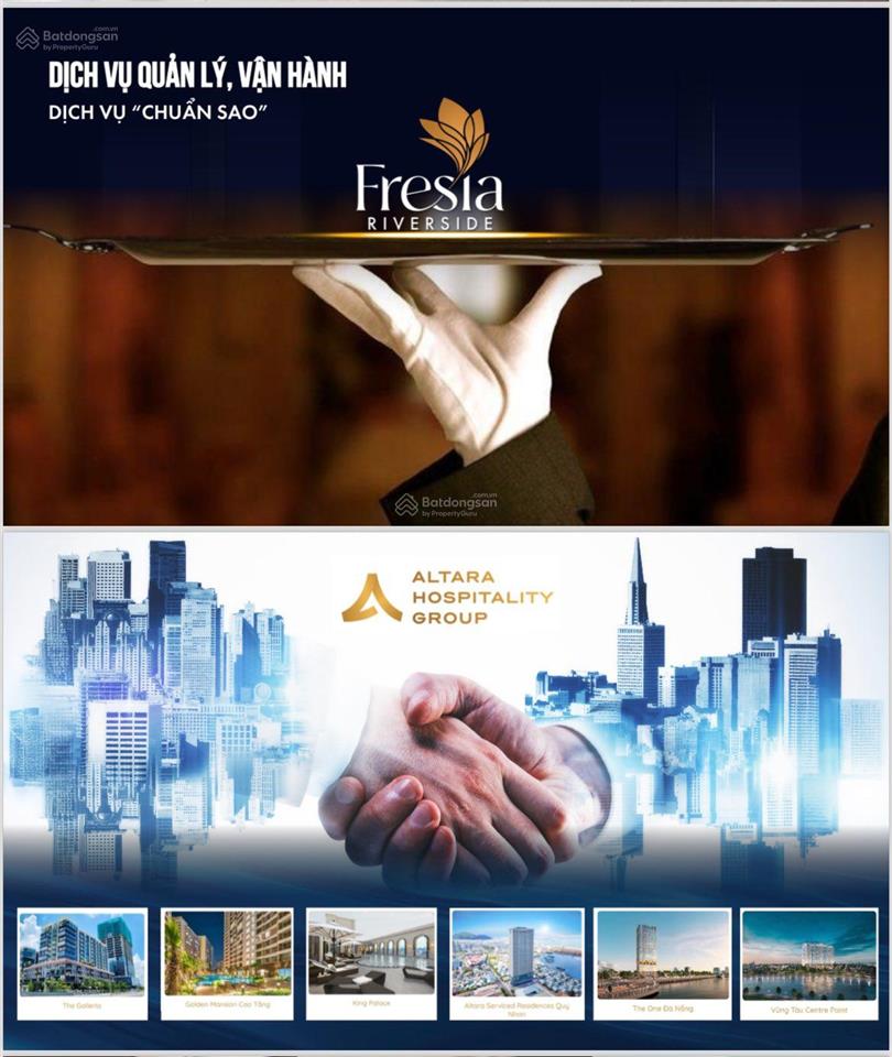 Fresia riverside căn hộ ven sông liền kề đô thị sun group